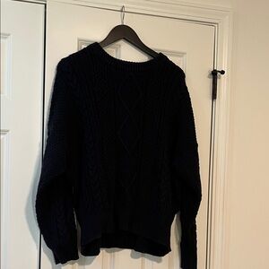 Madewell Navy Blue Knit Sweater